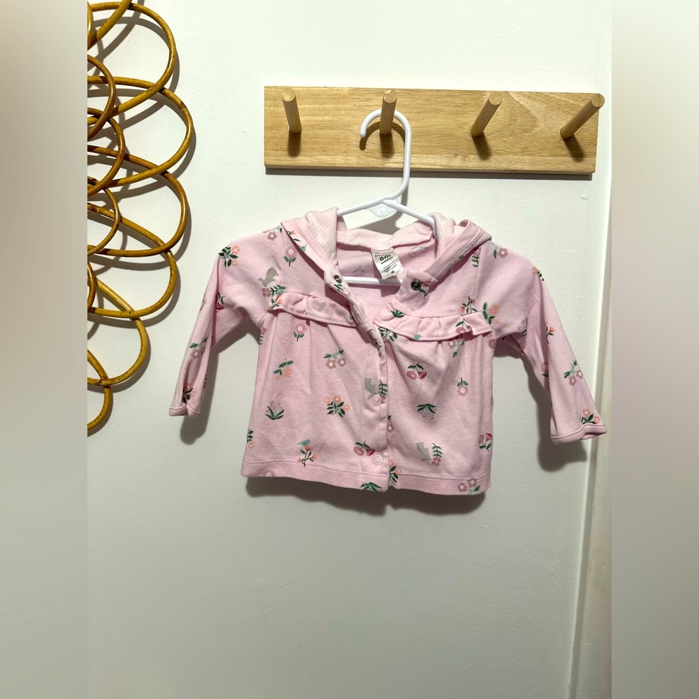 Carter's Pink Baby Hoodie
